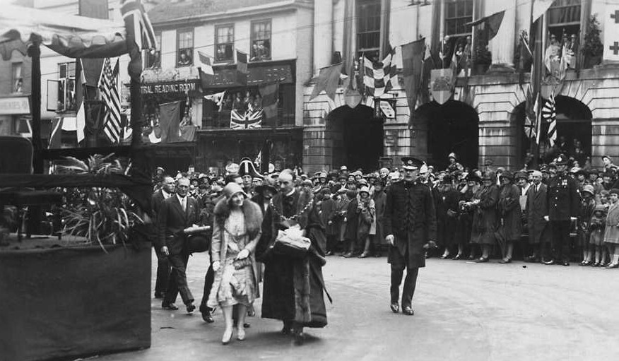 Visit from the Duke and Duchess of York 8th June 1929
